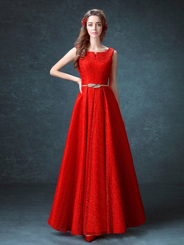 Chi tiết hơn 60 váy dạ hội đỏ sang trọng không thể bỏ qua  trieuson5