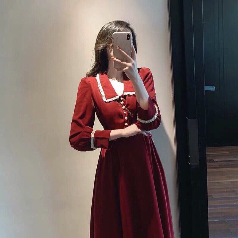  Đầm Thiết kế  váy nhung đỏ  Đầm Ôm Body Đẹp Sang Trọng  Facebook