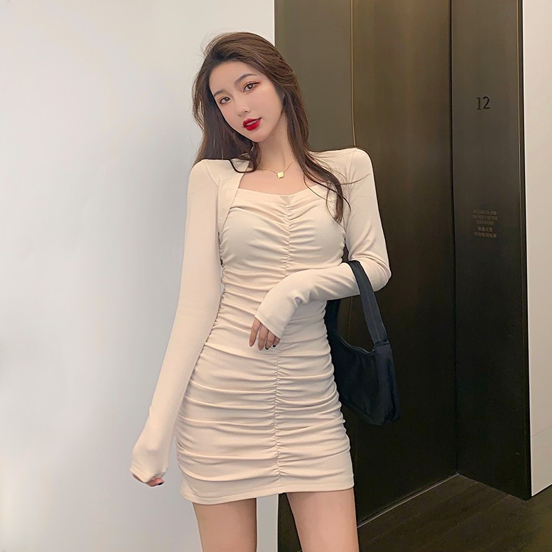 17 Mẫu váy body kiểu Hàn Quốc khoe dáng cực chuẩn